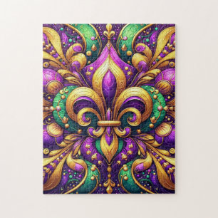 Lilie Mardi gras Puzzle