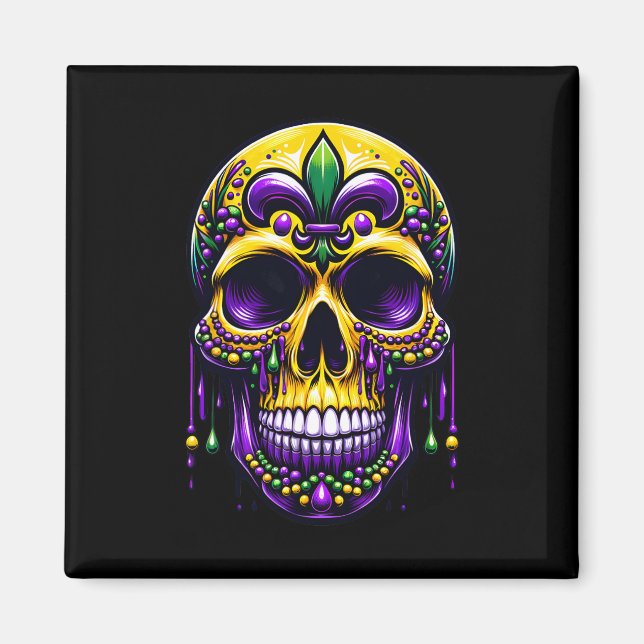 Lilie Mardi Gras Splash & Spa Tamaro Magnet (Vorne)