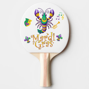 Lilie Mardi Gras Tischtennis Schläger