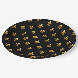 Lilie Party Goods Paper Plate Pappteller
