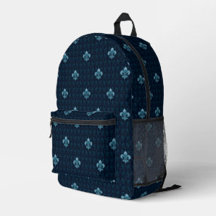 Lilie Pattern Bedruckter Rucksack