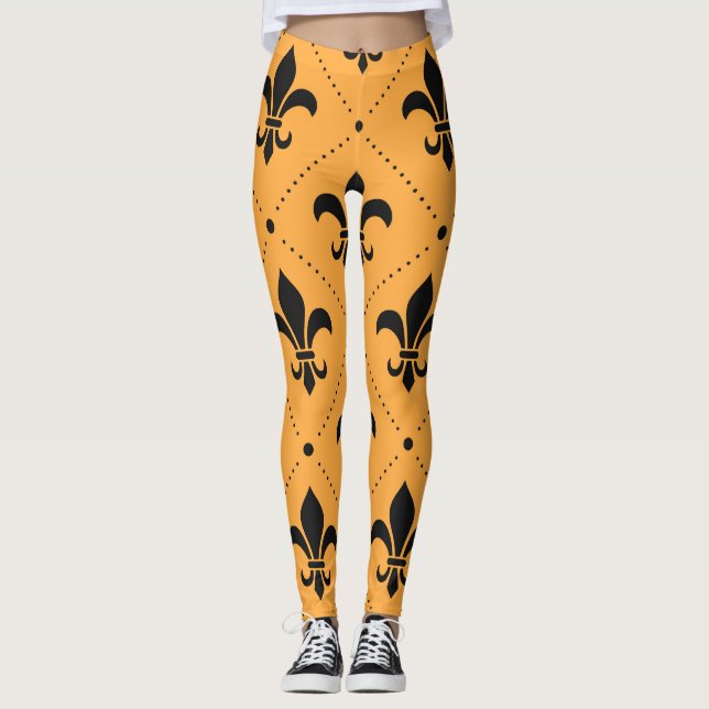Lilie Pattern Leggings (Vorderseite)