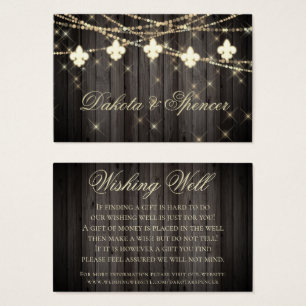 Lilie Rustikale Lichter Hochzeitswünsche
