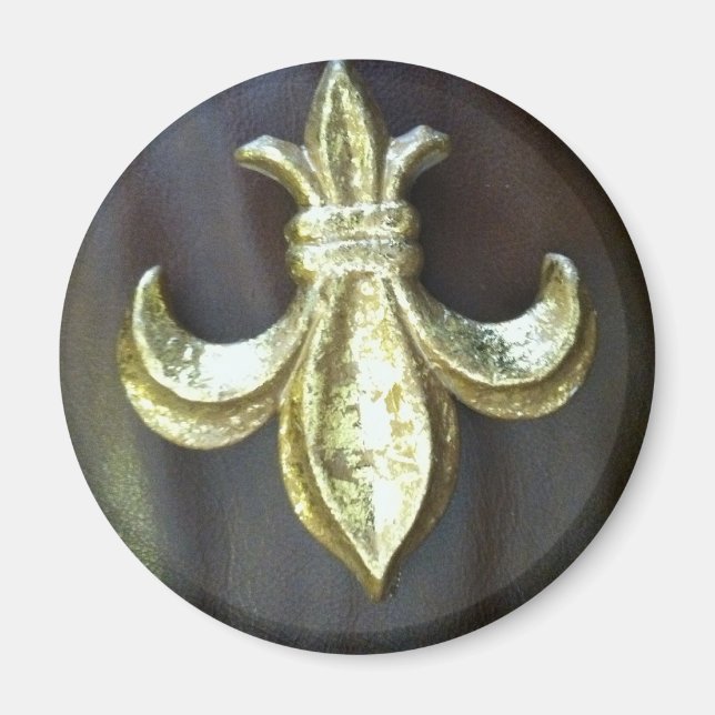 Lilie über Brown Magnet (Vorne)