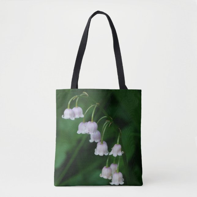 Lilie-von-d-Tal Blumen-Tasche (Vorderseite)