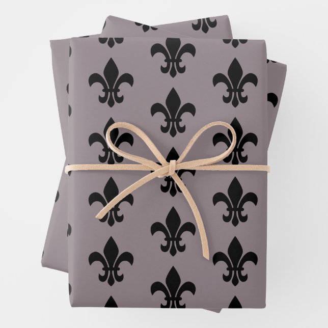 Lilie Wrapping Paper Sheets Geschenkpapier Set (Beispiel)