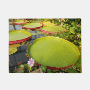 Lilien-Auflage-Tür-Matte Fußmatte