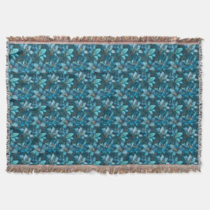 Lilien-Blumen-Nursery-Dekor Cottagecore Kuscheldec Decke
