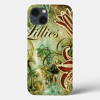 Lilien iPhone 13 Hülle