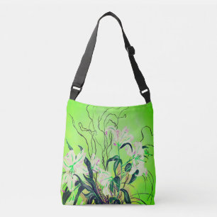 Lilien der Zielkörpertasche Tragetaschen Mit Langen Trägern