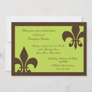 Lilien-Einladungs-Schokolade und Limones Einladung