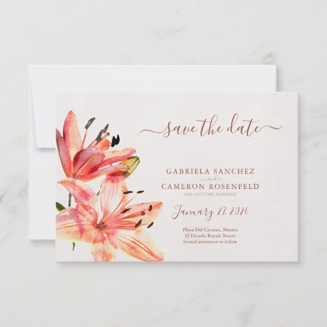 Lilien Florenz (Vorderseite)