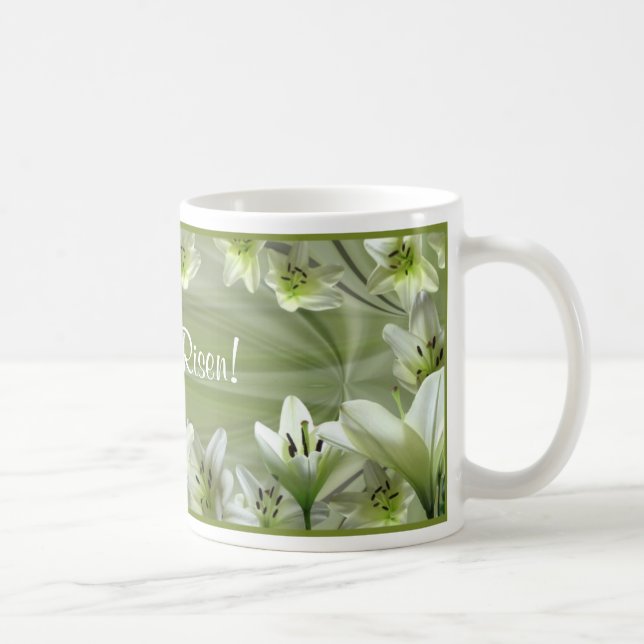 Lilien für Ostern! Kaffeetasse (Rechts)