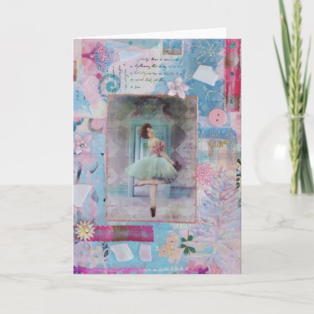 Lilien-Gruß-Karte Karte (Vorderseite)