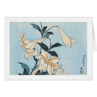 Lilien, Hokusai, 1832
