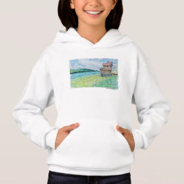 Lilien im See Hoodie