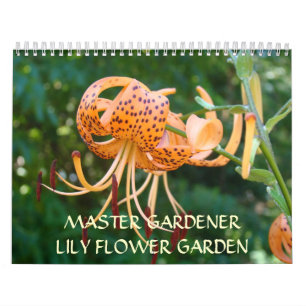 LILIEN-KALENDER Geschenke für Meister-Gärtner Kalender