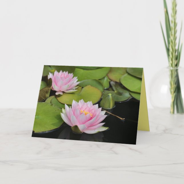 Lilien Karte (Vorderseite)