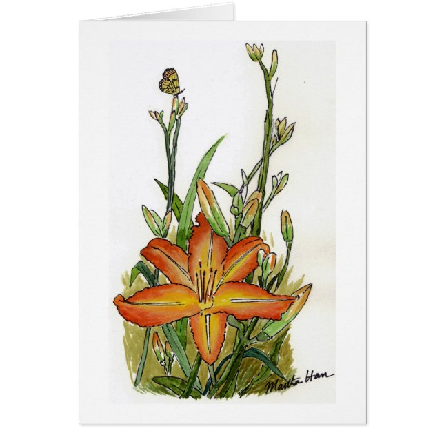 Lilien-Karten (Vorne)