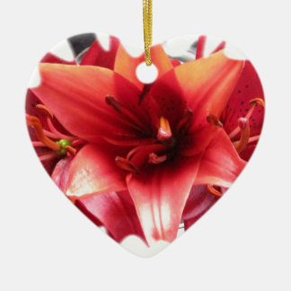 Lilien Keramikornament