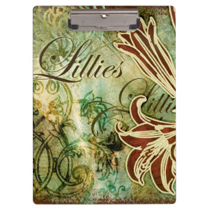 Lilien Klemmbrett