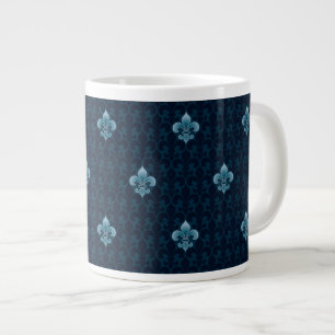 Lilien-Muster Jumbo-Tasse