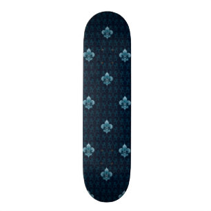 Lilien-Muster Skateboard