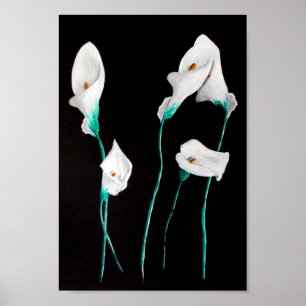 Lilien-Plakat-Printmedien 24x20 Poster