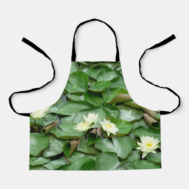 Lilien Schürze (Vorderseite)
