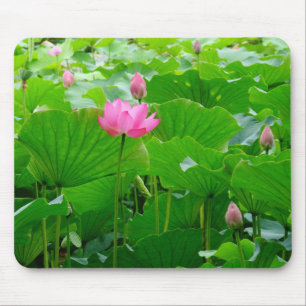 Lilien-stehendes hohes mousepad