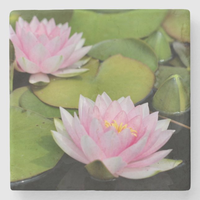 Lilien Steinuntersetzer (Vorderseite)