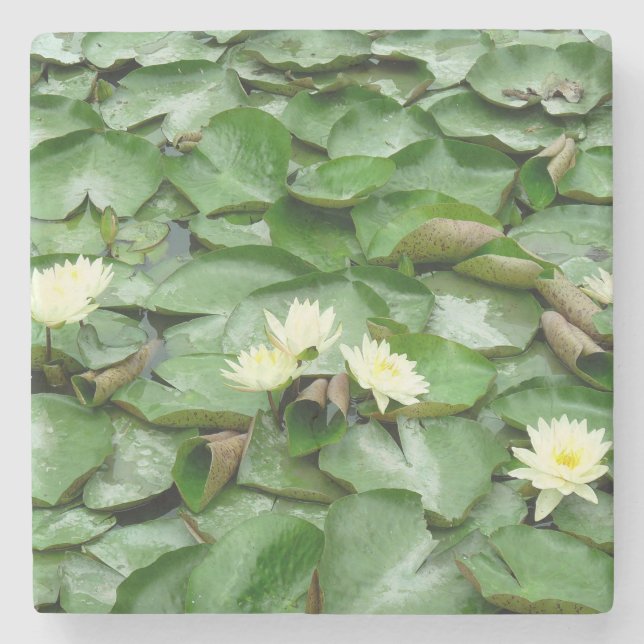 Lilien Steinuntersetzer (Vorderseite)