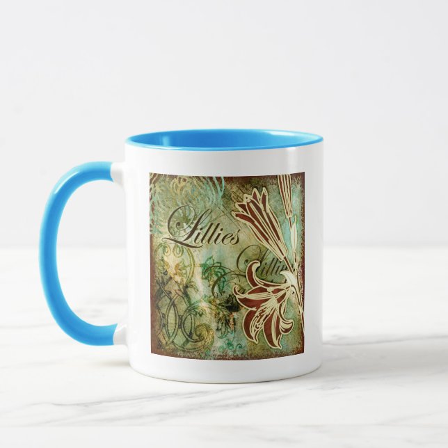 Lilien Tasse (Links)