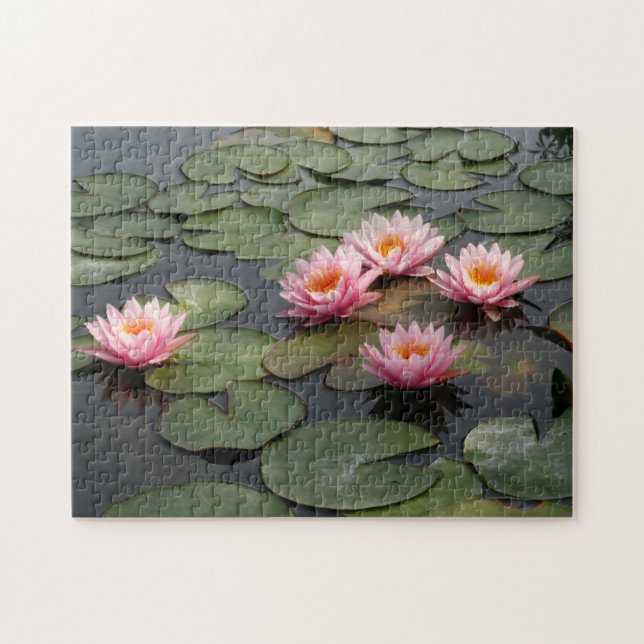 Lilien Teich  Puzzle (Horizontal)