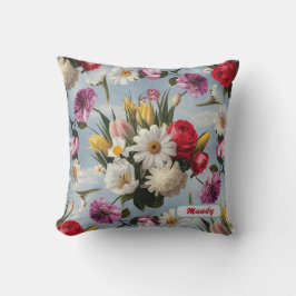 Lilien und Tulips Kissen