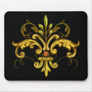 Lilien-Weihnachten Mousepad