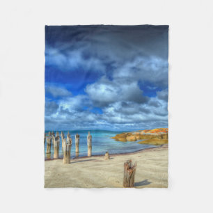 Lilienen-Strand Wybalena, Flinders-Insel Fleecedecke