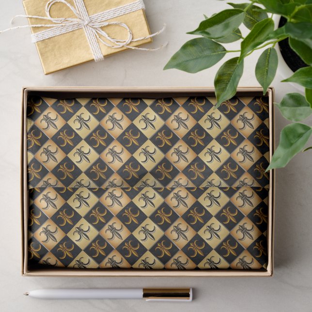 Lilienfliesen Seidenpapier (Geschenk)