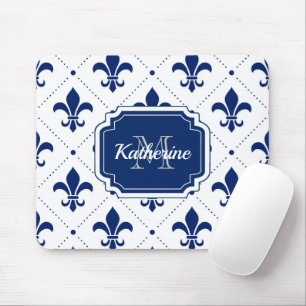 Lilienmuster Mousepad