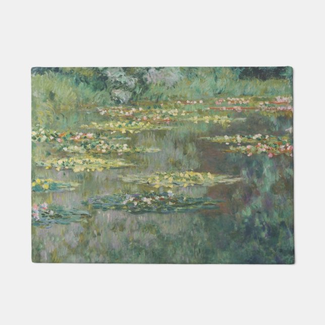 Lilienteich Claude Monet Fußmatte (Vorderseite)