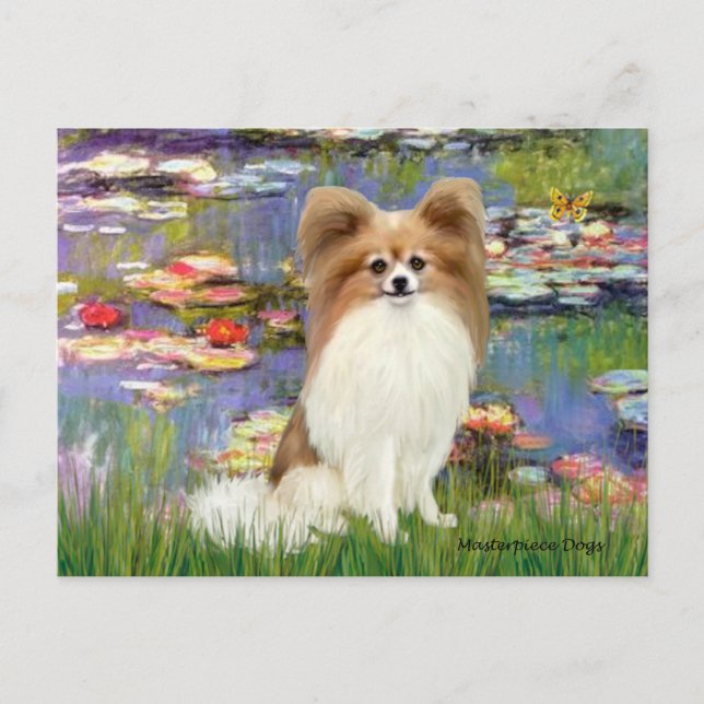 Lilies 2 - Papillon 4 Postkarte (Vorderseite)