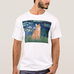 Lilies 5 - Orange Tabby SH cat 46 T-Shirt