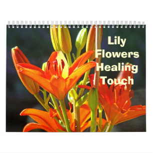 Lilies Blume Heilung Touch Kalender