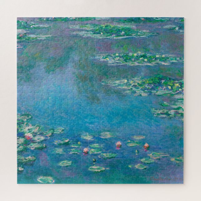 Lilies Claude Monet Puzzle (Horizontal)