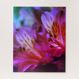 Lilies Floral Jigsaw Puzzle