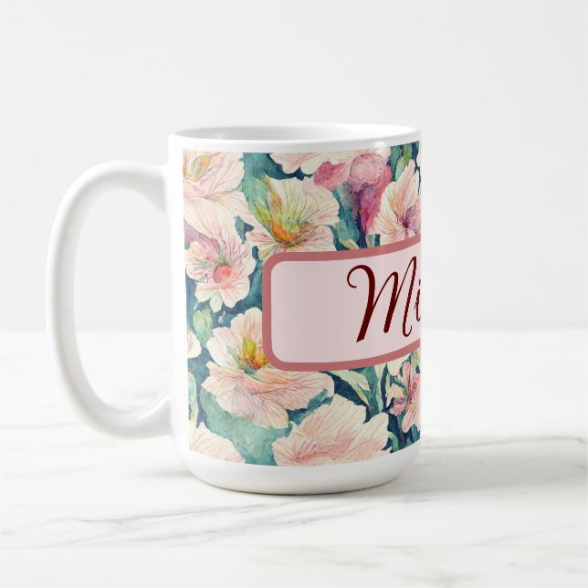 Lilies of the Field Coffee Tasse (Links)