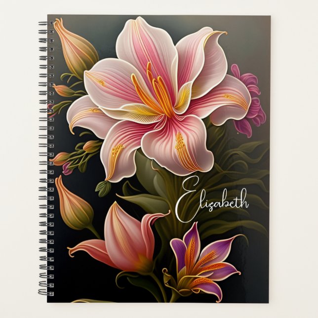 Lilies Planner Planer (Vorderseite)