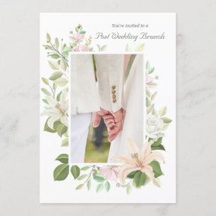 Lilies Post Hochzeit Einladung