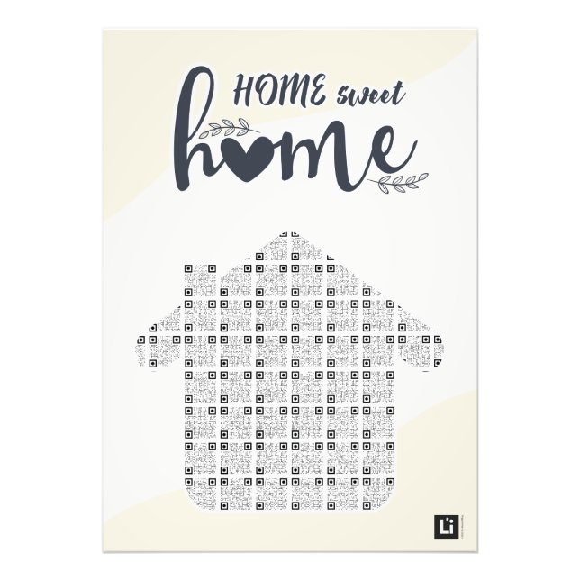 Lil'Inspirations #27 - Home Sweet Home Fotodruck (Vorne)