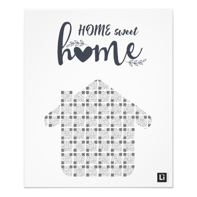 Lil'Inspirations #28 - Home Sweet Home Fotodruck (Vorne)